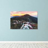 Rhododendron Blooming | Nationaal park Taroko Canvas Afdruk (Insitu (Houten vloer))