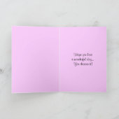 Rhododendron Blossom Birthday Kaart (Binnen)