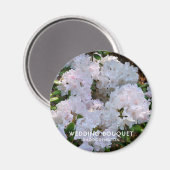 Rhododendron "Bruidsboeket" Magneet (Voorkant / Achterkant)