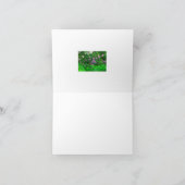 "RHODODENDRON & FERNS" NOTECARD KAART (Binnen)