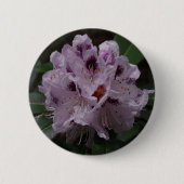 Rhododendron Flower Badge Ronde Button 5,7 Cm (Voorkant)