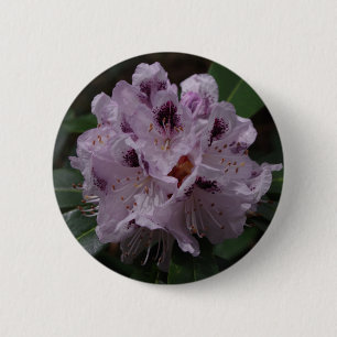 Rhododendron Flower Badge Ronde Button 5,7 Cm