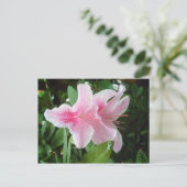 Rhododendron Flowers Briefkaart (Staand voorkant)
