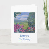 Rhododendron Flowers Kaart (Voorkant)