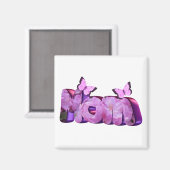 Rhododendron Mom Magnet (Voorkant / Achterkant)