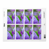 Rhododendron Na de Regen Bier Labels (Full Sheet)