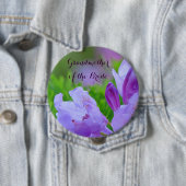 Rhododendron na regen GRANDMOTHER VAN DE BRIDE Ronde Button 4,0 Cm (In situ)