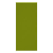 Rhododendron orange yellow fall wedding menu card (Achterkant)