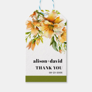 Rhododendron orange yellow flowers fall wedding cadeaulabel