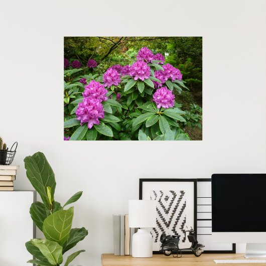 Rhododendron Ponticum Poster (Thuiskantoor)