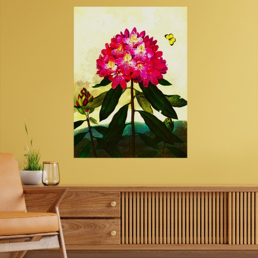 Rhododendron Poster (Woonkamer 2)