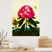 Rhododendron Poster (Keuken)