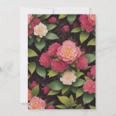 Rhododendron Schoonheid Energie Levendige Essentie Kaart (Achterkant)