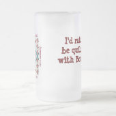 Rhododendron Trail glass stein Matglas Bierpul (Center)