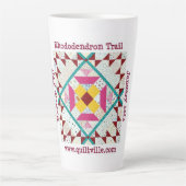 Rhododendron Trail Latte mok (Voorkant)