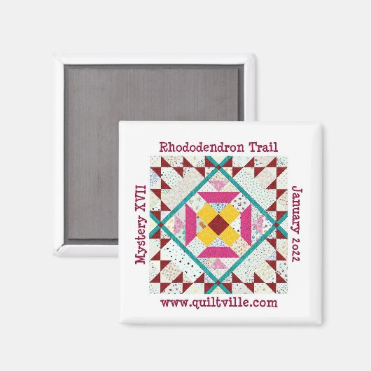 Rhododendron Trail magnet (Voorkant / Achterkant)