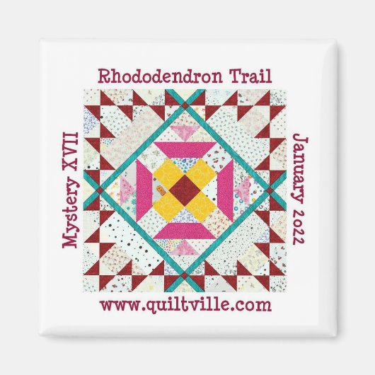 Rhododendron Trail magnet (Voorkant)