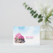 Rhododendron tuin- en landschapsberoepen visitekaartje (Staand voorkant)