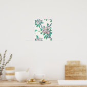 Rhododendron Waterverf Print (Keuken)