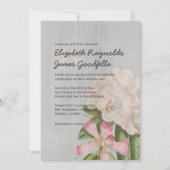  Rhododendron Wedding Invitations Kaart (Voorkant)