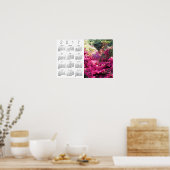 Rhododendron White Calendar Poster 2017 (Keuken)