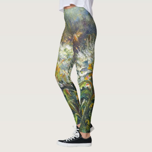 "Rhododendrons en bijen" Leggings (Links)