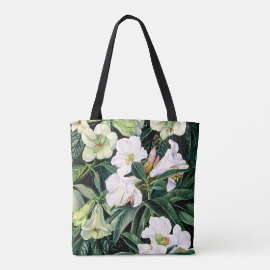Rhododendrons, fijn Sierkussen Tote Bag (Achterkant)