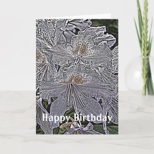 RHODODENDRONS KAART (Voorkant)