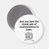 Rhododendrons Magneet (Voorkant / Achterkant)