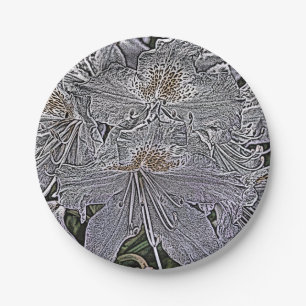 RHODODENDRONS PAPIEREN BORDJE