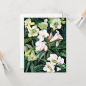 Rhododendrons van Noord-India Kaart (Voorkant / Achterkant in situ)