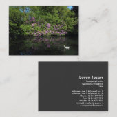 Rhododendrons Visitekaartje (Voorkant / Achterkant)