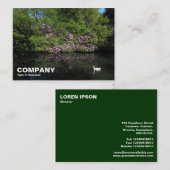 Rhododendrons Visitekaartje (Voorkant / Achterkant)