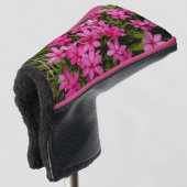 Rhodohypoxis / Red Star / Rosy Posy Golfheadcover (3/4 voorkant)