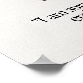 Rhodolite Gem Crystal Betekenis Kaart Poster (Hoek)