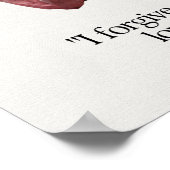 Rhodoniet Gem Crystal Betekenis Kaart Poster (Hoek)