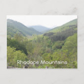 Rhodope Mountains Briefkaart (Voorkant)