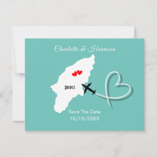 Rhodos Greek Wedding Destination Save the Date