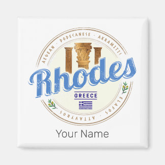 Rhodos Griekenland Egeïsche eiland Souvenir Magneet