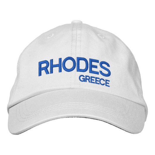 Rhodos, Pet Custom Baseball  (Voorkant)