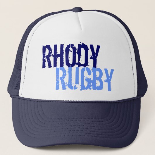 Rhody Rugby Trucker Hat Pet (Voorkant)