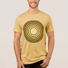 Rholmn (gecombineerd geel) Tri-Blend shirt