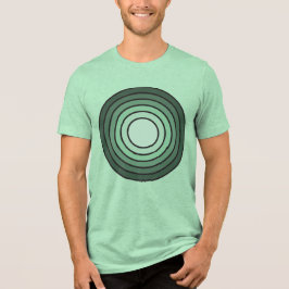 Rholmn (Gecombineerd groen) Tri-Blend Shirt