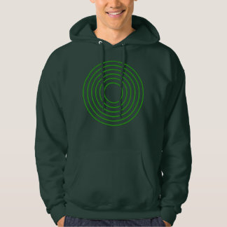 Rholmn (Groene omtrek) Hoodie