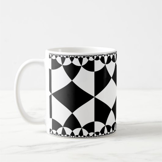 Rhombe oneindigheid koffiemok (Links)