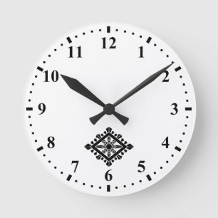 Rhombic dharma chakra ronde klok