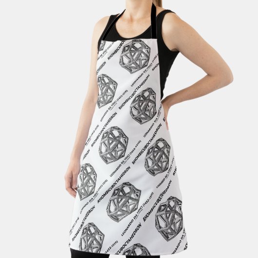 Rhombicuboctahedron Geometry Leonardo da Vinci Schort (Insitu)