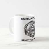 Rhombicuboctahedron (Leonardo da Vinci) Koffiemok (Voorkant links)