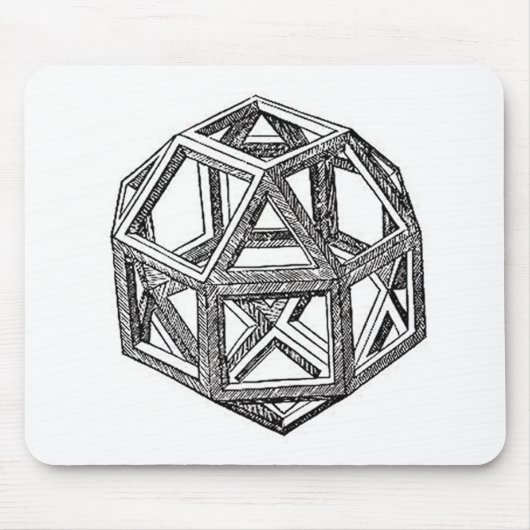 Rhombicuboctahedron, Leonardo Da Vinci Muismat (Voorkant)