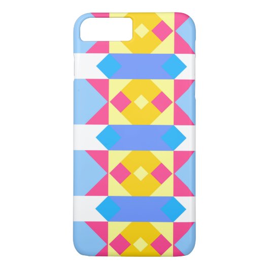 Rhombus en andere vormen abstract ontwerp Case-Mate iPhone case (Achterkant)